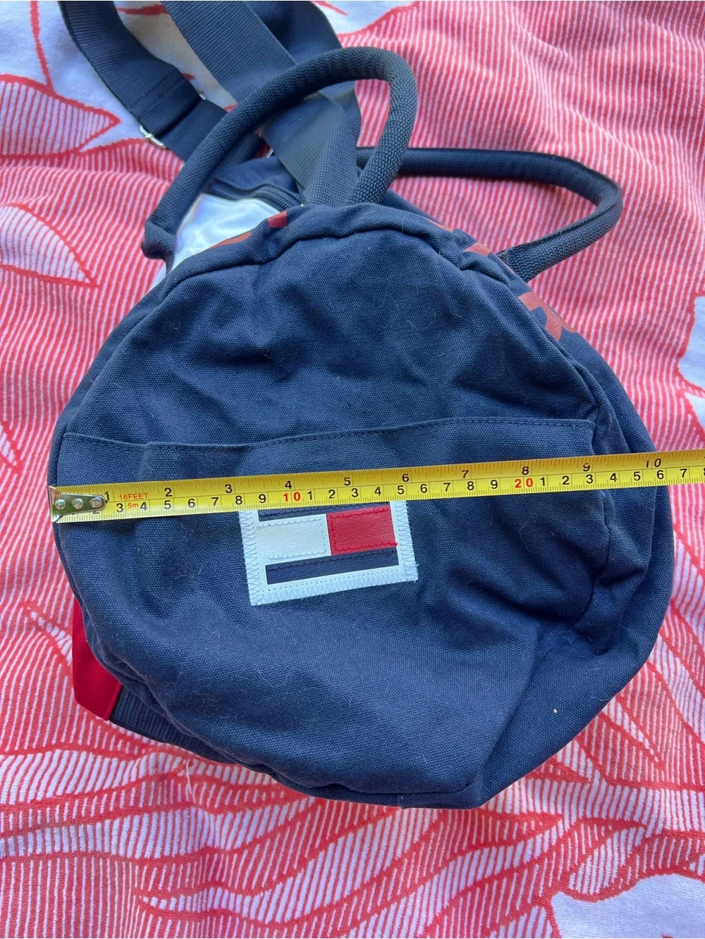 Large Tommy Hilfiger Duffel Bag With Shoulder Strap